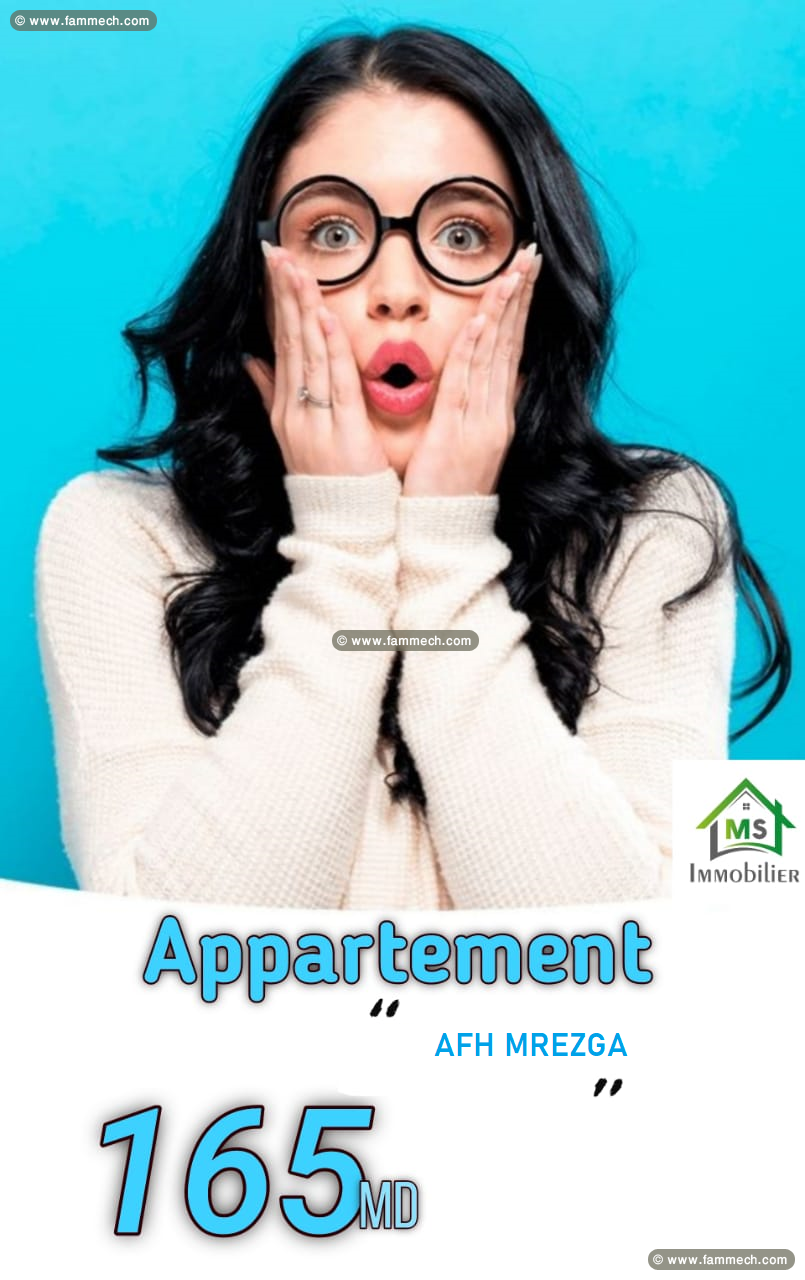 Appartement à AFH MREZGA à vendre à 165 MD51355351