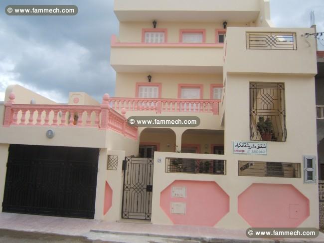 appartement bord de mer . plage menzel temime
