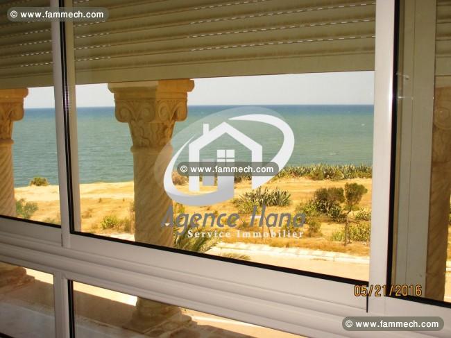 Appartement falaise vue sur mer à l'année;