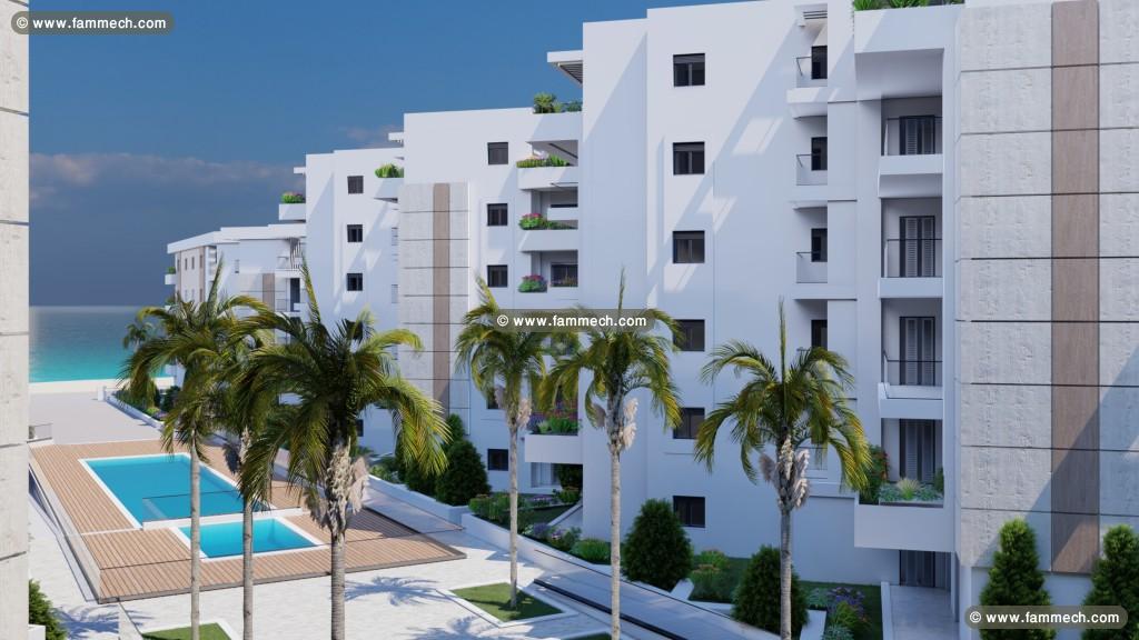 Appartement Front de Mer à Chott Meriem, Sousse 