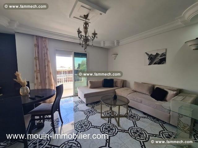APPARTEMENT LA PALMA Hammamet Zone Théâtre AL3509