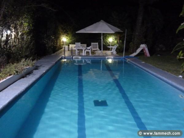 Appartement meublé rdc villa bord de mer piscine 