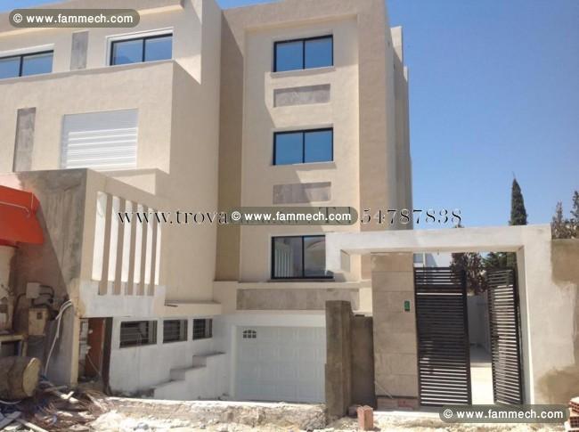 Appartement neuf de type S+3 à Ain Zaghouen