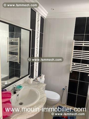 APPARTEMENT RYMA AL à Hammamet Zone Sindbed AL1156