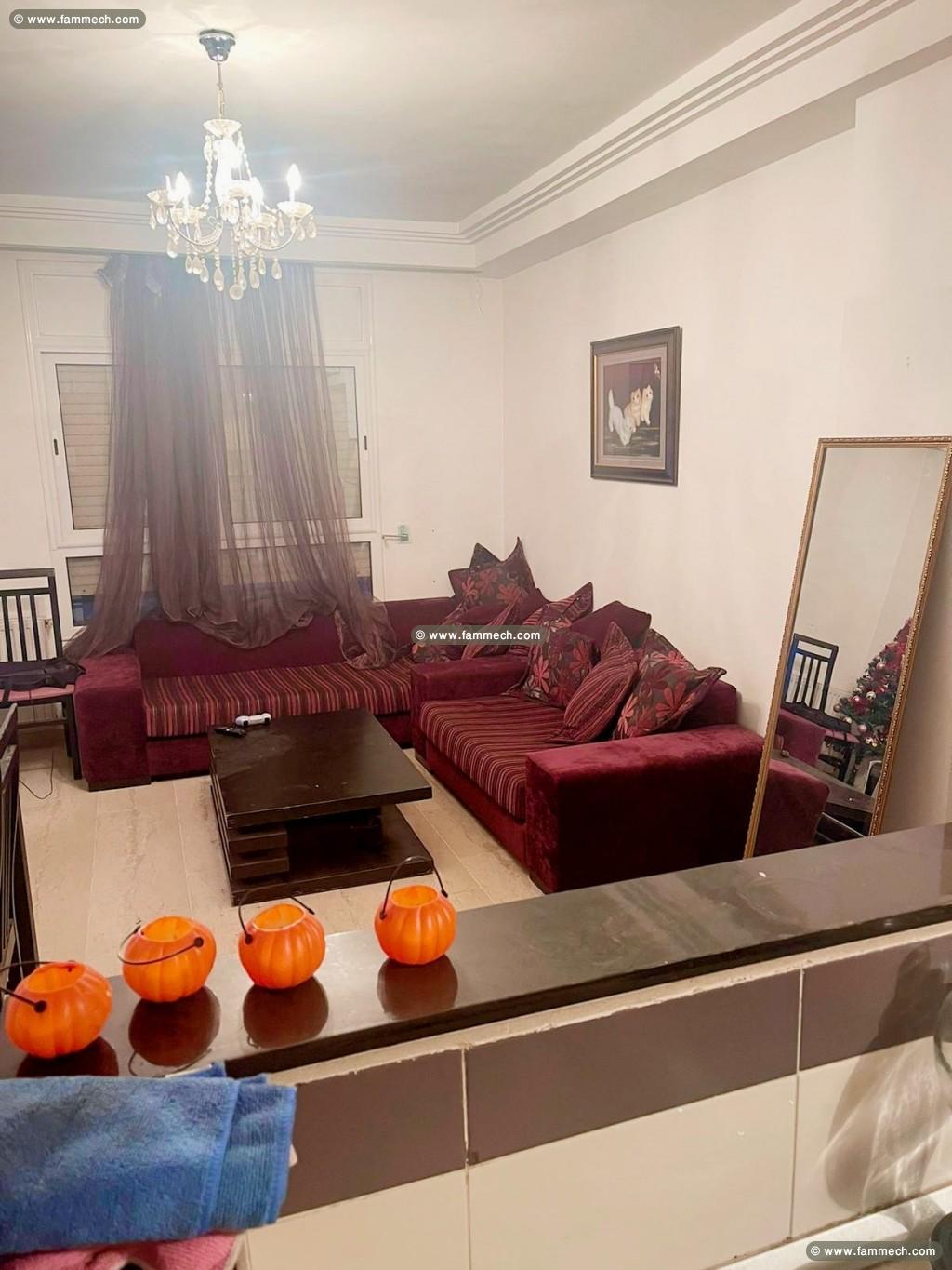 Appartement s+1 meublé aux jardins d'el menzah 2