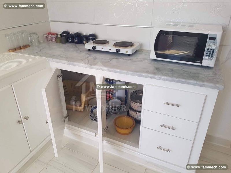 Appartement S+1à vendre à Hammamet Nord à 105 MD 