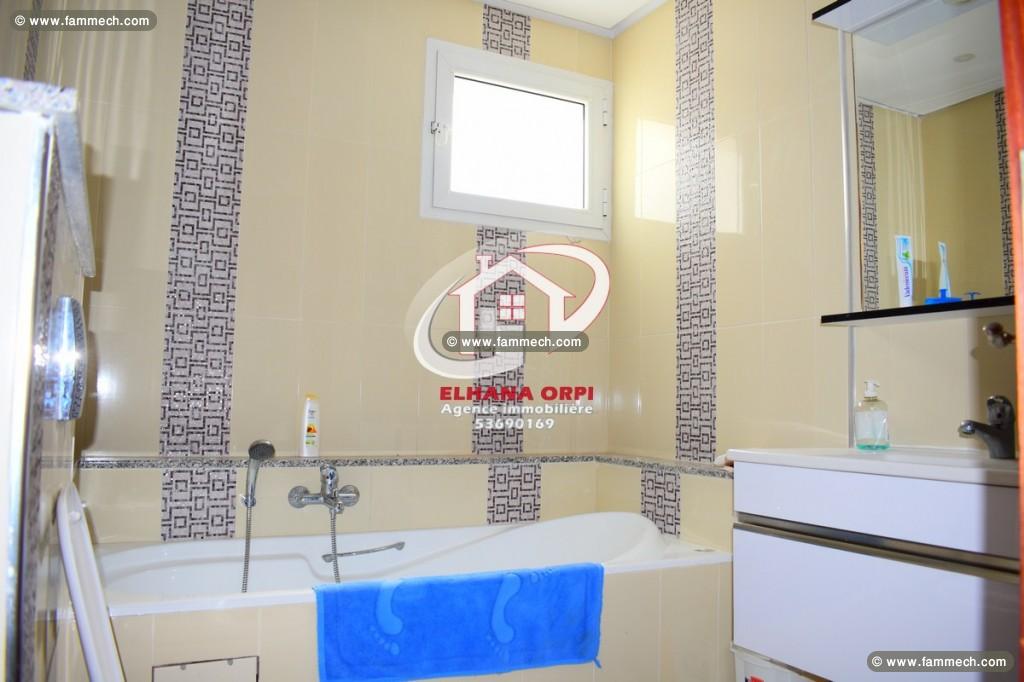 appartement s+2 à vendre pied dans l'eau  