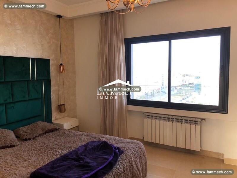 Appartement S+2 avec terrasse à Ain Zaghouan Nord 