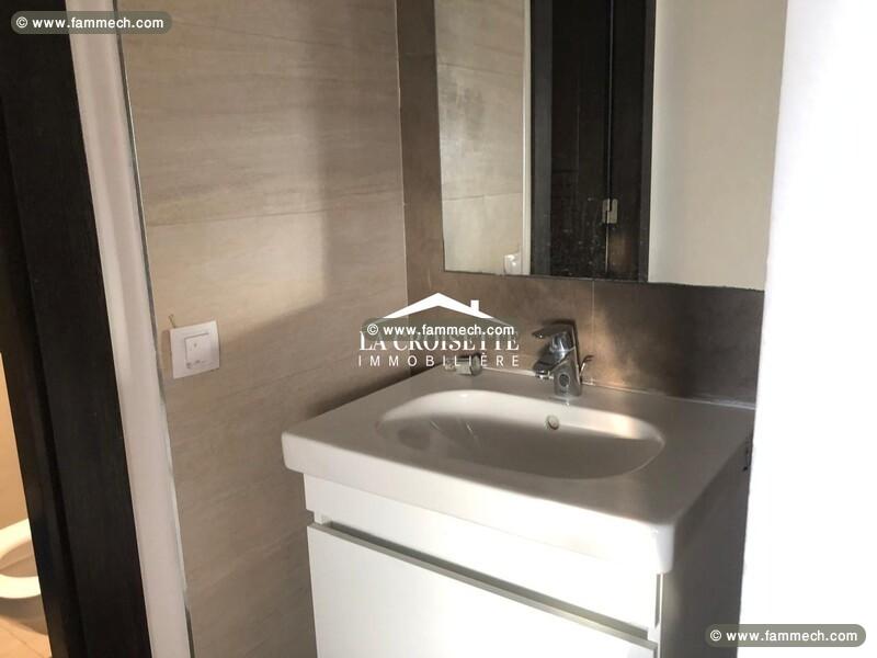 Appartement S+2 avec terrasse à Ain Zaghouan Nord 