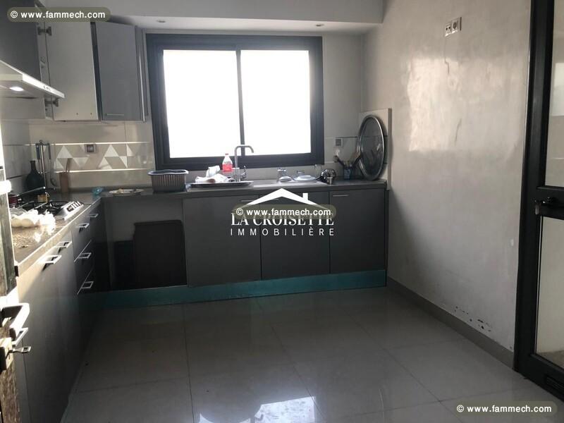 Appartement S+2 avec terrasse à Ain Zaghouan Nord 