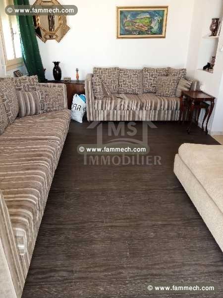Appartement S+2 meublé à Hammamet Sud à vendre 