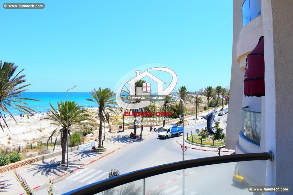 appartement s+2 neuf à vendre vue sur mer et pied 