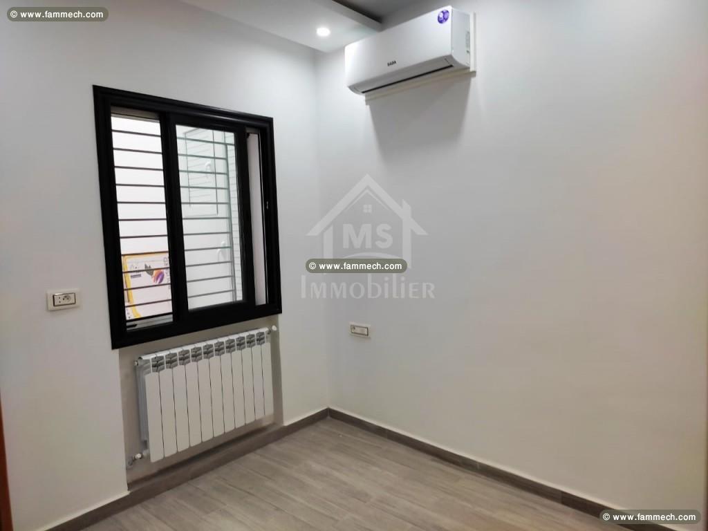 Appartement S+2 RDC tout neuf à vendre à Hammamet 