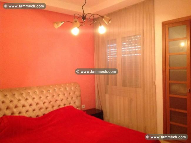 Appartement s+3 haut standing joliment meublé
