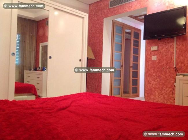 Appartement s+3 haut standing joliment meublé
