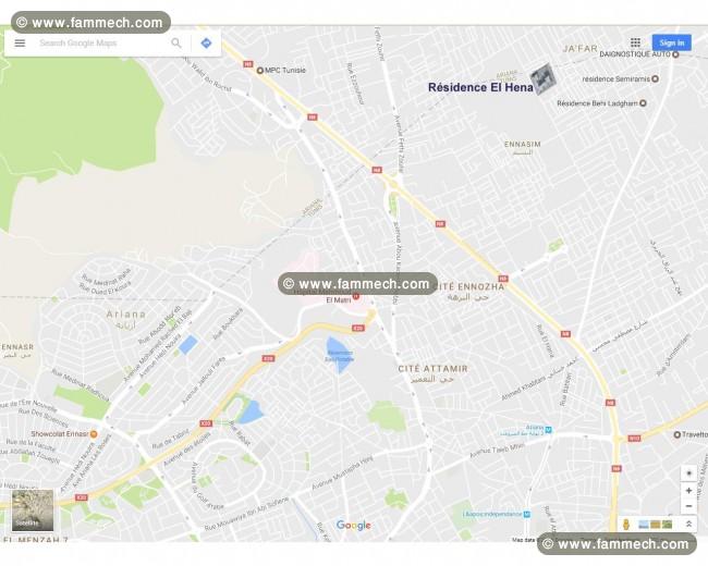 Appartement S+3 rez-de-chaussée