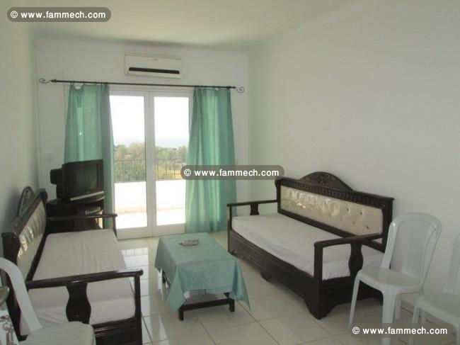Appartement s+2 vue de mer à Hammamet 