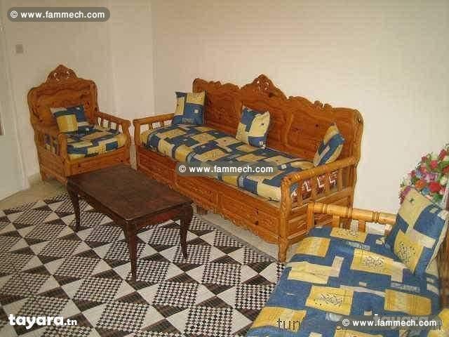 appartement S plus 3 meublé sousse corniche
