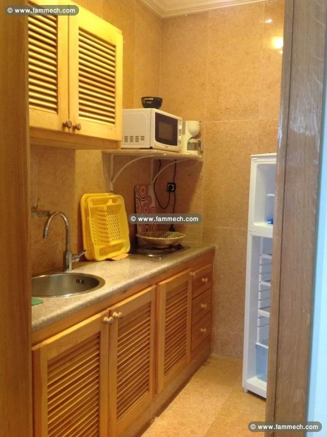 Appartement S1 meublé avec jardin