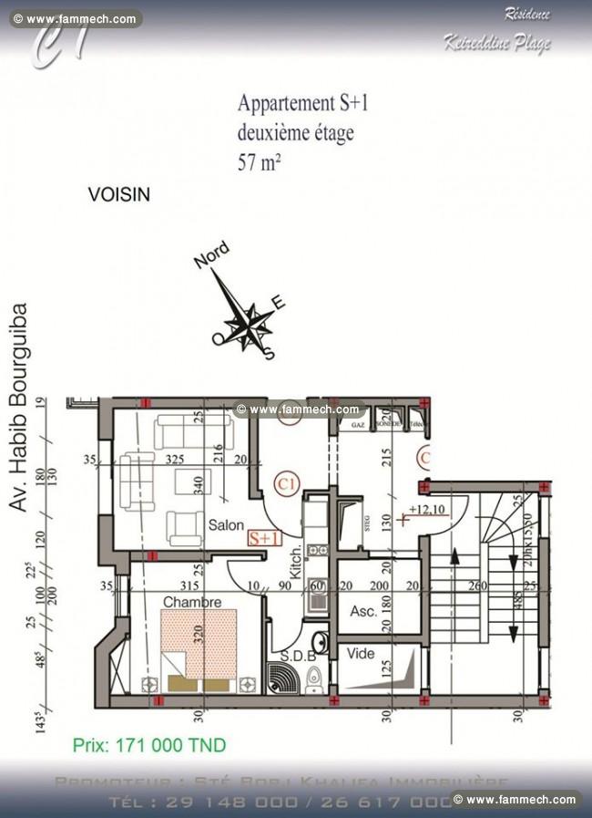 Appartement S1 neuf