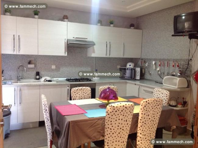 Appartement S3 meublé soukra