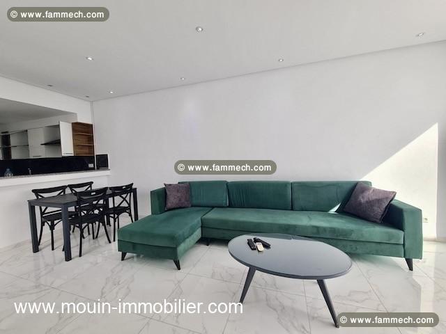 APPARTEMENT SOLARIUM Hammamet Centre Ville AL3484