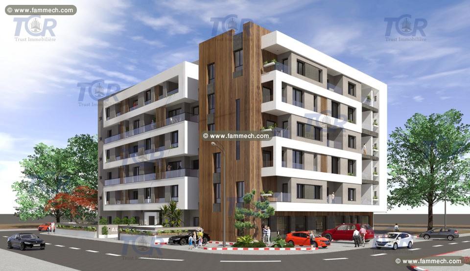 APPARTEMENTS NEUFS ET DE LUXE À L' AOUINA -  TUNIS