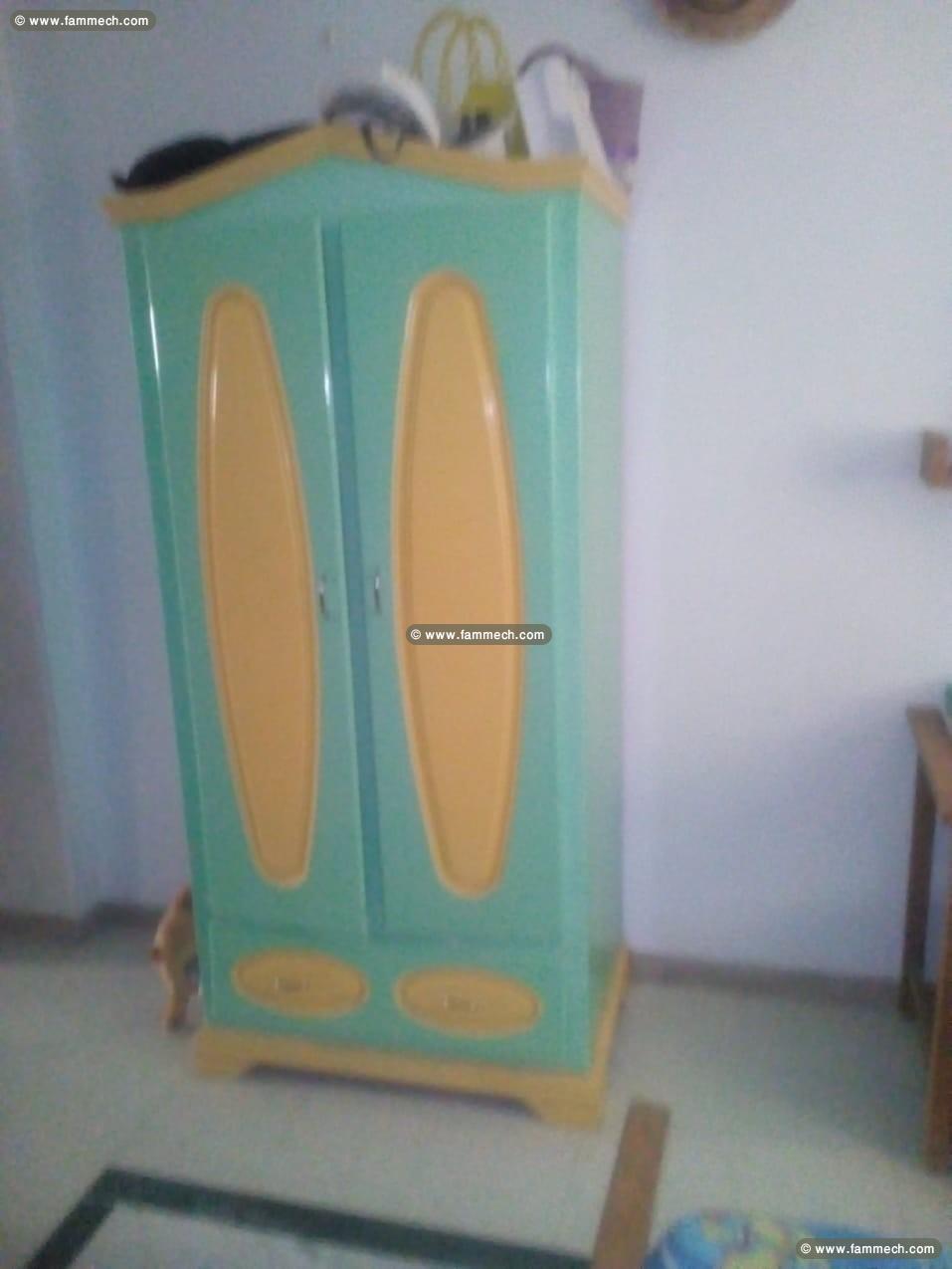 ARMOIRE + LIT ENFANT BÉBÉ PAS CHER