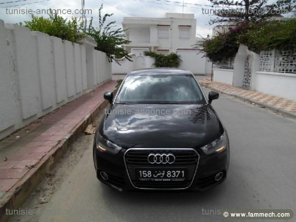 Audi A1 noir full option Tunis