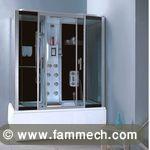 baignoire cabine de douche