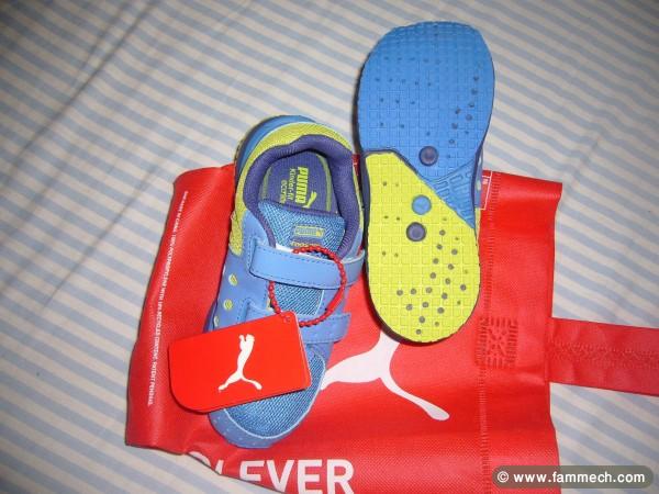basquettes puma pour enfants toute neuve