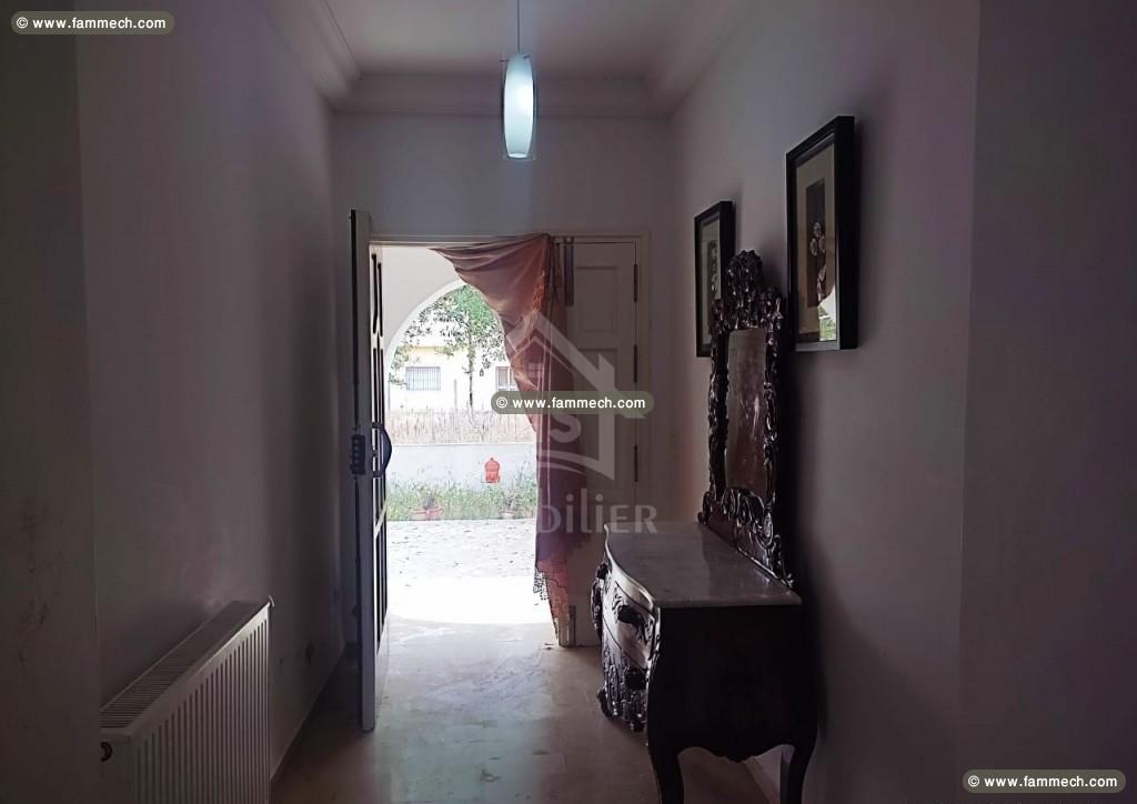 Belle villa avec jardin à vendre à Hammamet 