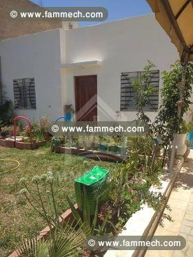 Belle villa avec jardin à vendre à Hammamet Sud 