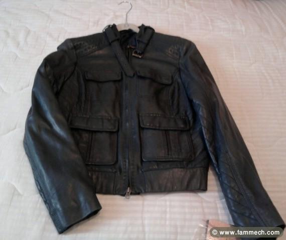 Blouson en cuir