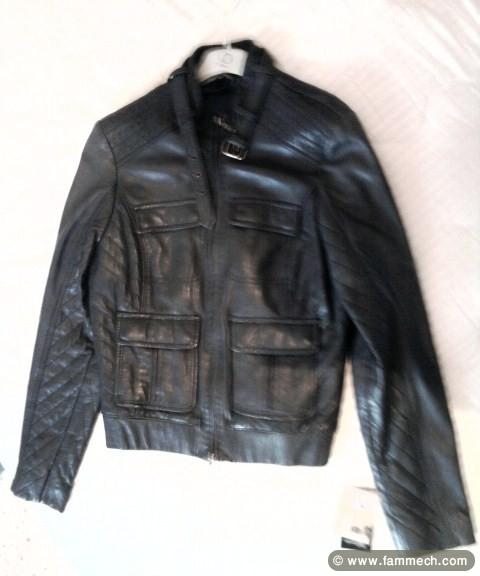 Blouson en cuir