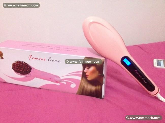 brosse lissante coiffante