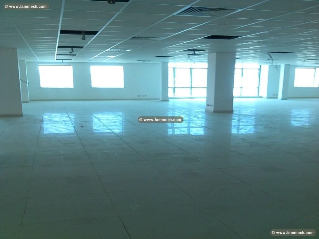Bureau 1300 m open space au charguia 2 pro 248