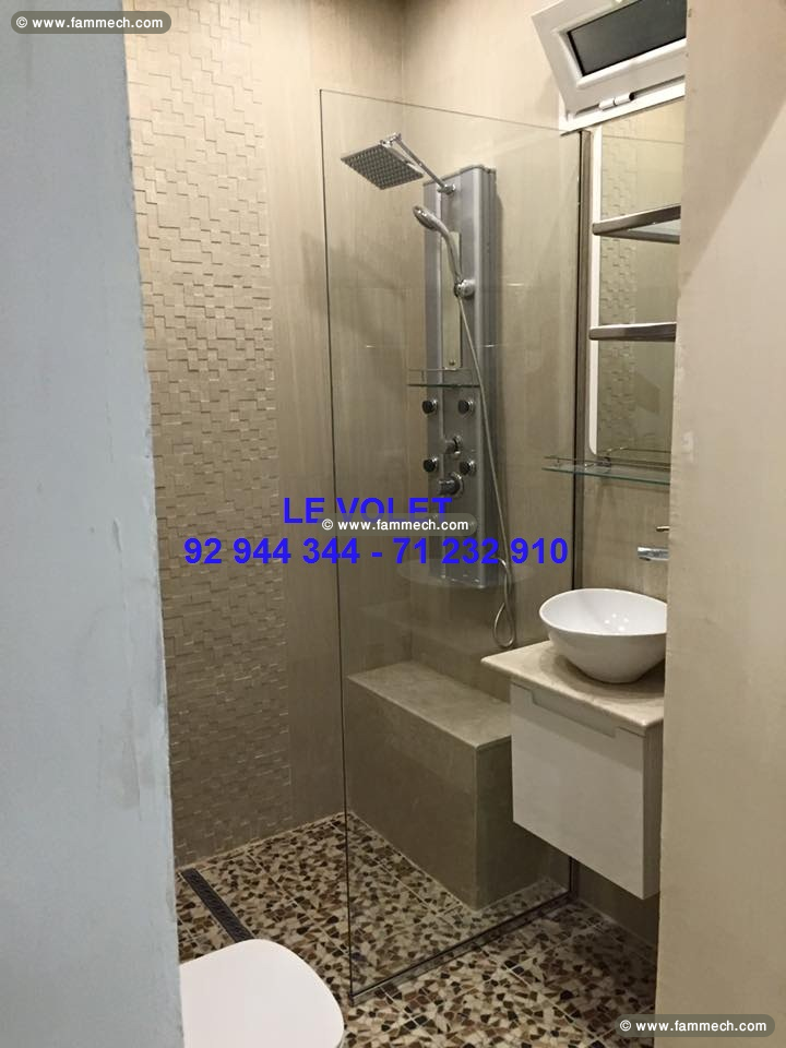 CABIEN ET PAROI DE DOUCHE