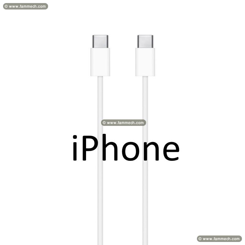 Câble charge rapide 120W Xiaomi Redmi et iphone 16