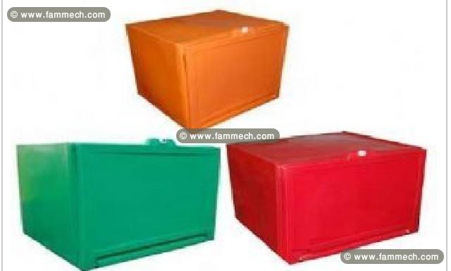 Caisson livraison pizza plastique
