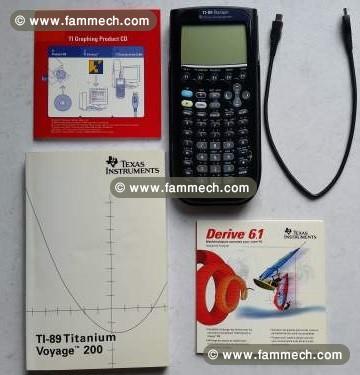 Calculatrice graphique Ti-89 Titanium