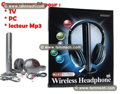 Casque sans fil Wireless Hi-Fi  S-XBS Headphones  