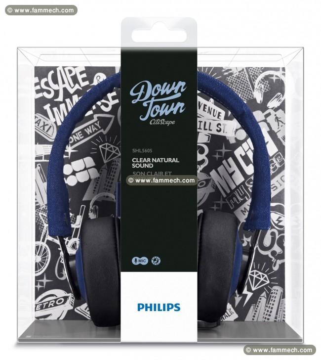 Casques Audio PHILIPS Neuf - Arceau en Jean Bleu