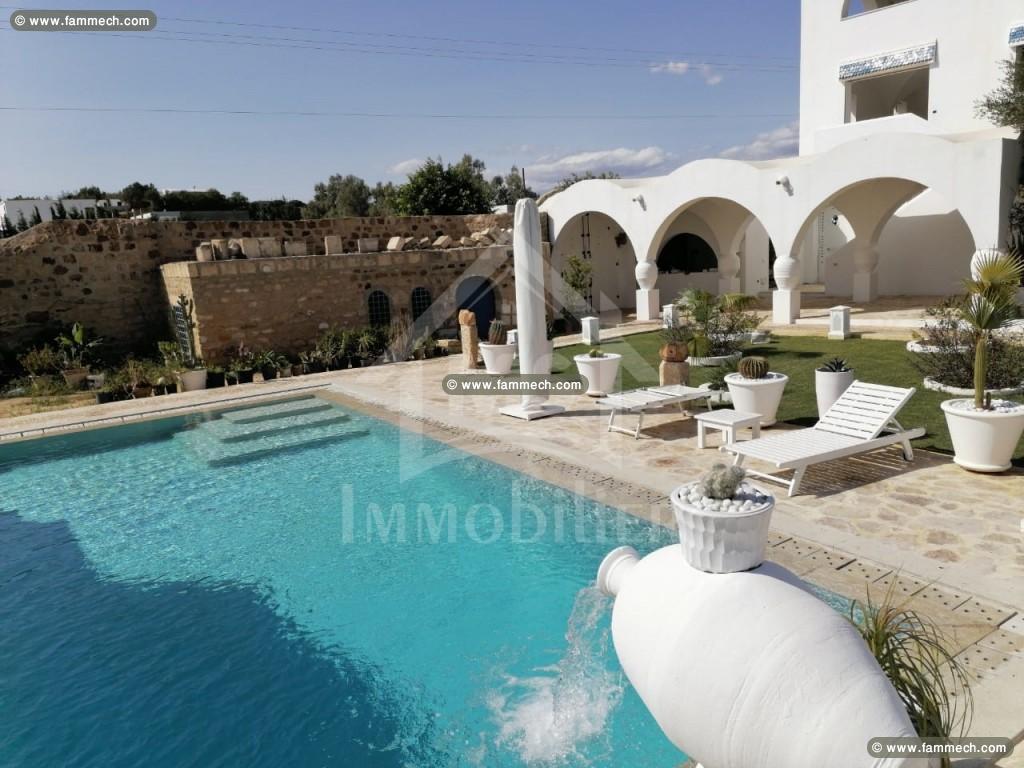 Charmante maison d'hôte à vendre à Hammamet Sud