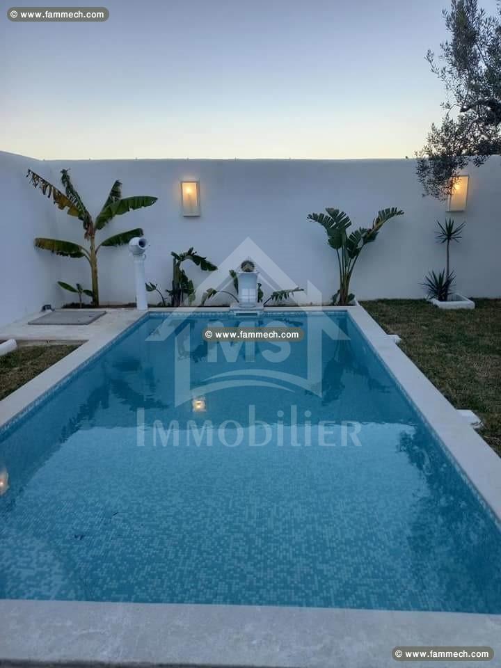 Charmante villa avec piscine à vendre à Hammamet 