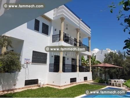 Charmante villa avec piscine à Hammamet à vendre