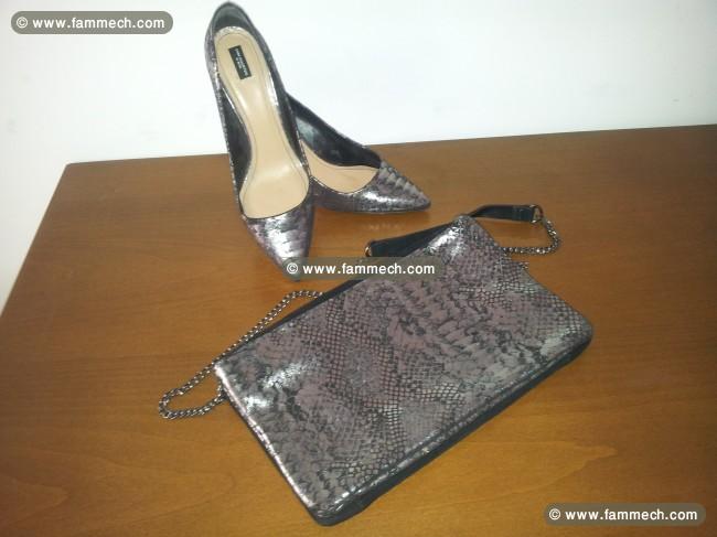 Chaussure et pochette