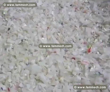 Cherche matière recycle pehd de bidon blanc lait o