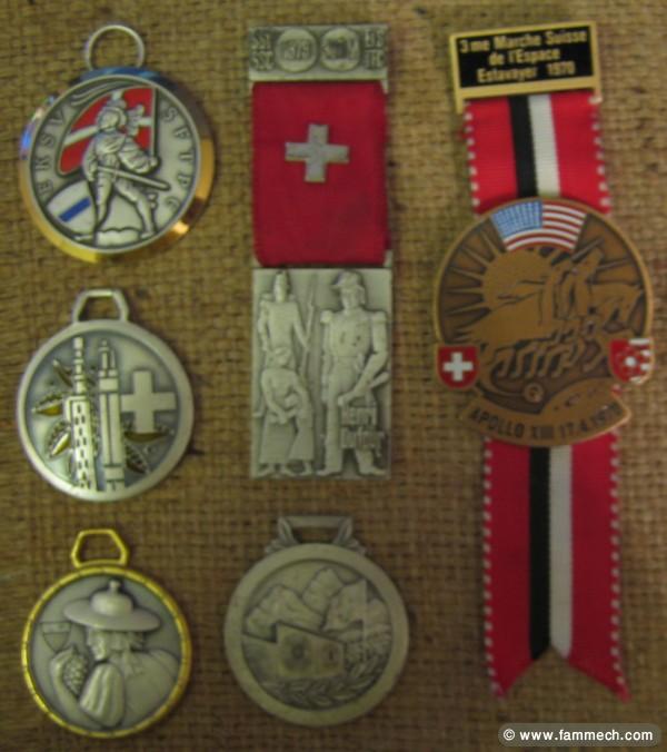 collection d anciennes medailles suisses