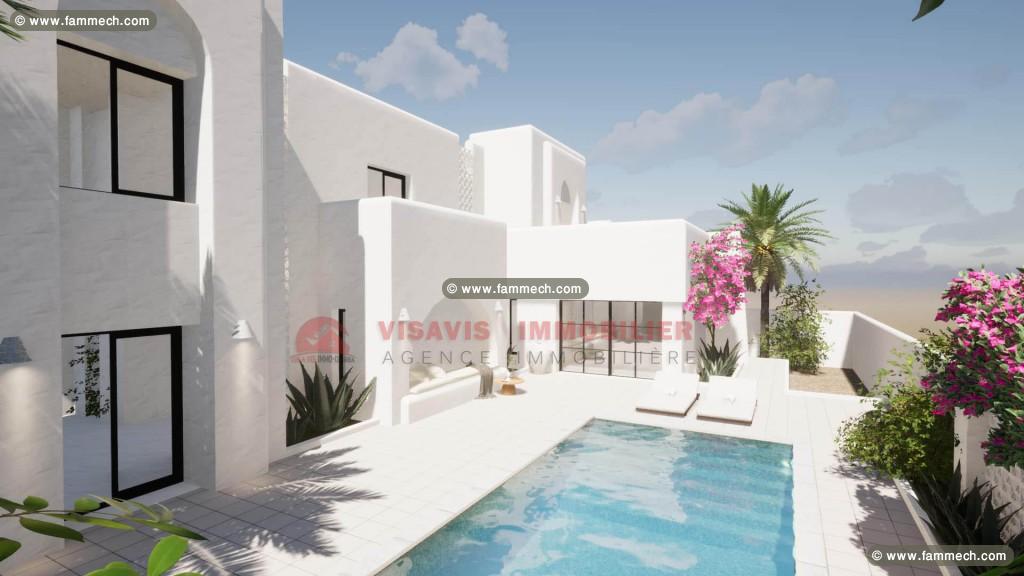 CONSTRUCTION CLÉ EN MAIN-VILLA AVEC PISCINE DJERBA